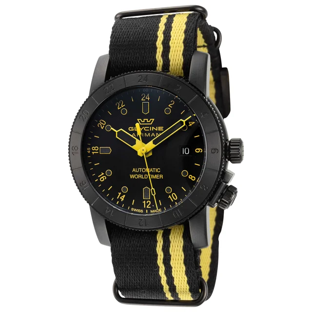 Glycine Airman Contemporary Purist Watch GL0498 kol saati