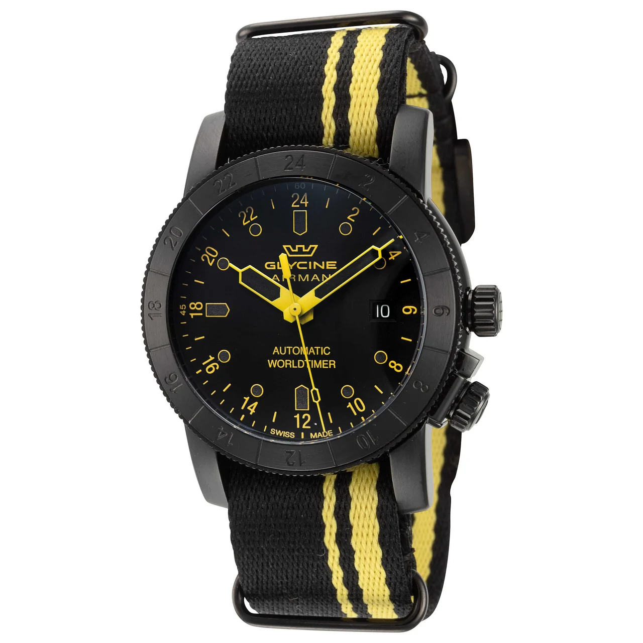 Glycine Airman Contemporary Purist Watch GL0498 kol saati
