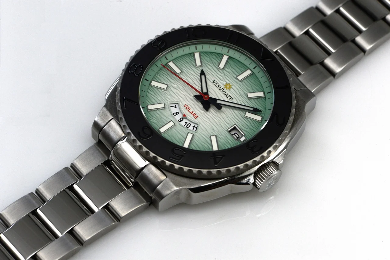Vesuviate Volare-Digi Green 41 mm kol saati