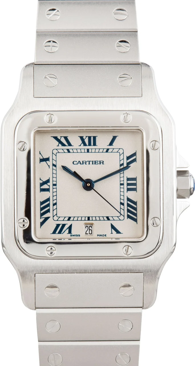 Cartier Santos Galbee Ref W20018D6 Stainless Steel kol saati