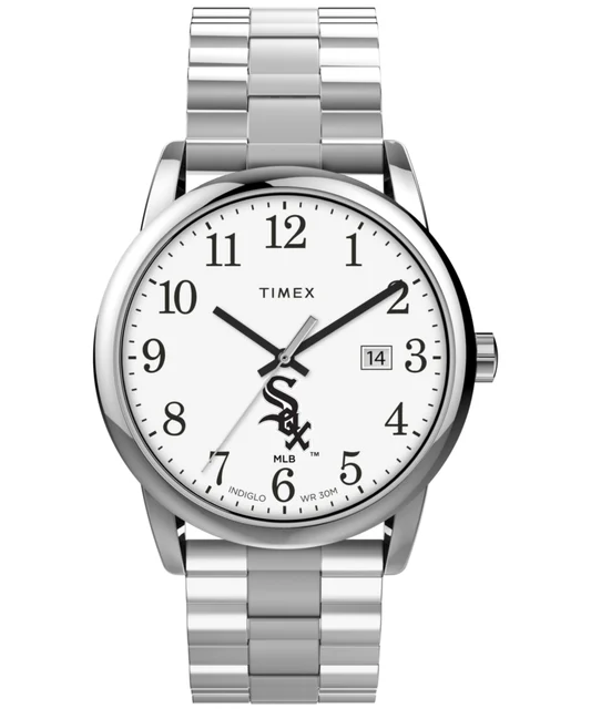 Timex Easy Reader Expansion Bracelet Chicago White Sox TWZBWHIMZ kol saati