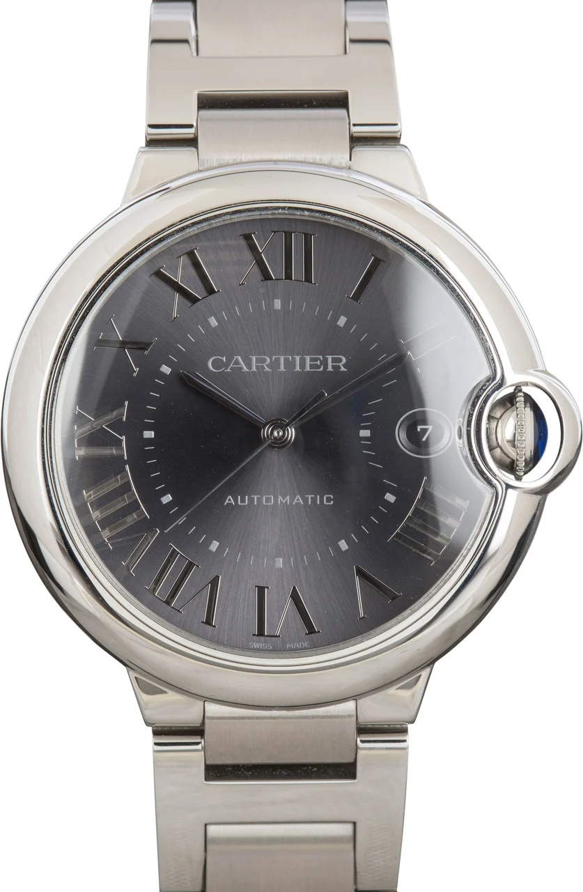 Cartier Ballon Bleu de Ref WSBB0060 Grey Dial kol saati