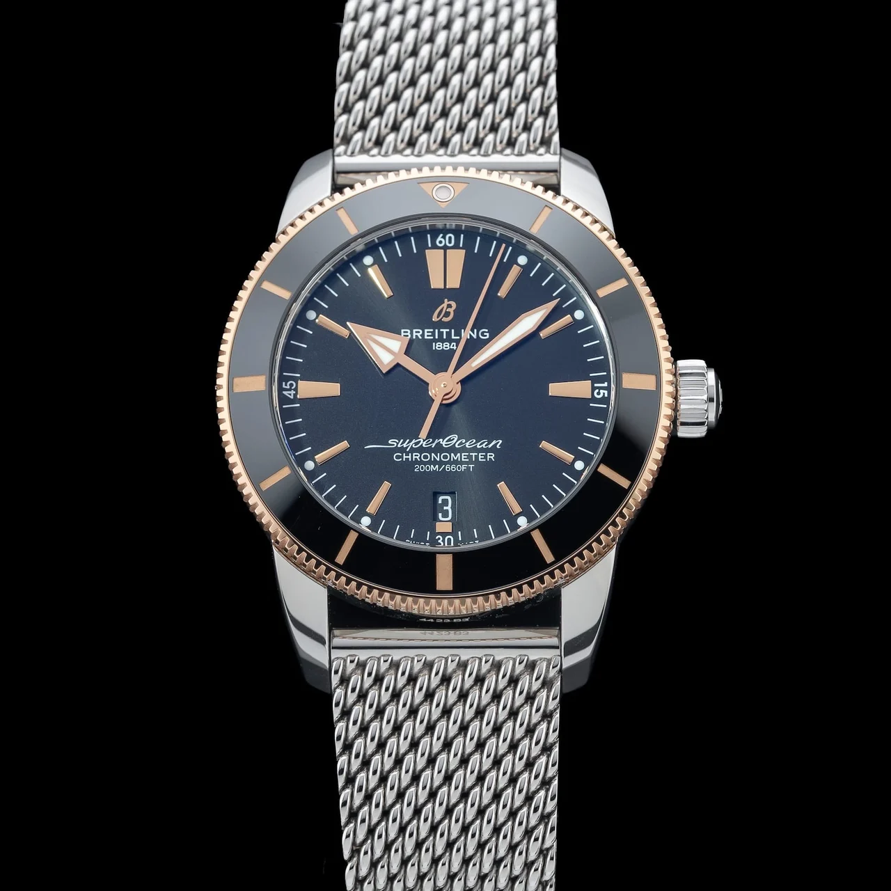 Breitling Superocean Heritage 210009N31813 44 mm kol saati