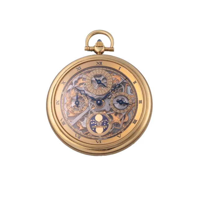 Audemars Piguet AUDEMARS PIGUET, REF. 5559, PERPETUAL CALENDAR SKELETON, YELLOW GOLD kol s