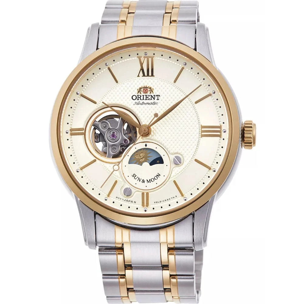 Orient Sun & Moon RA-AS0001S00B 42 mm kol saati