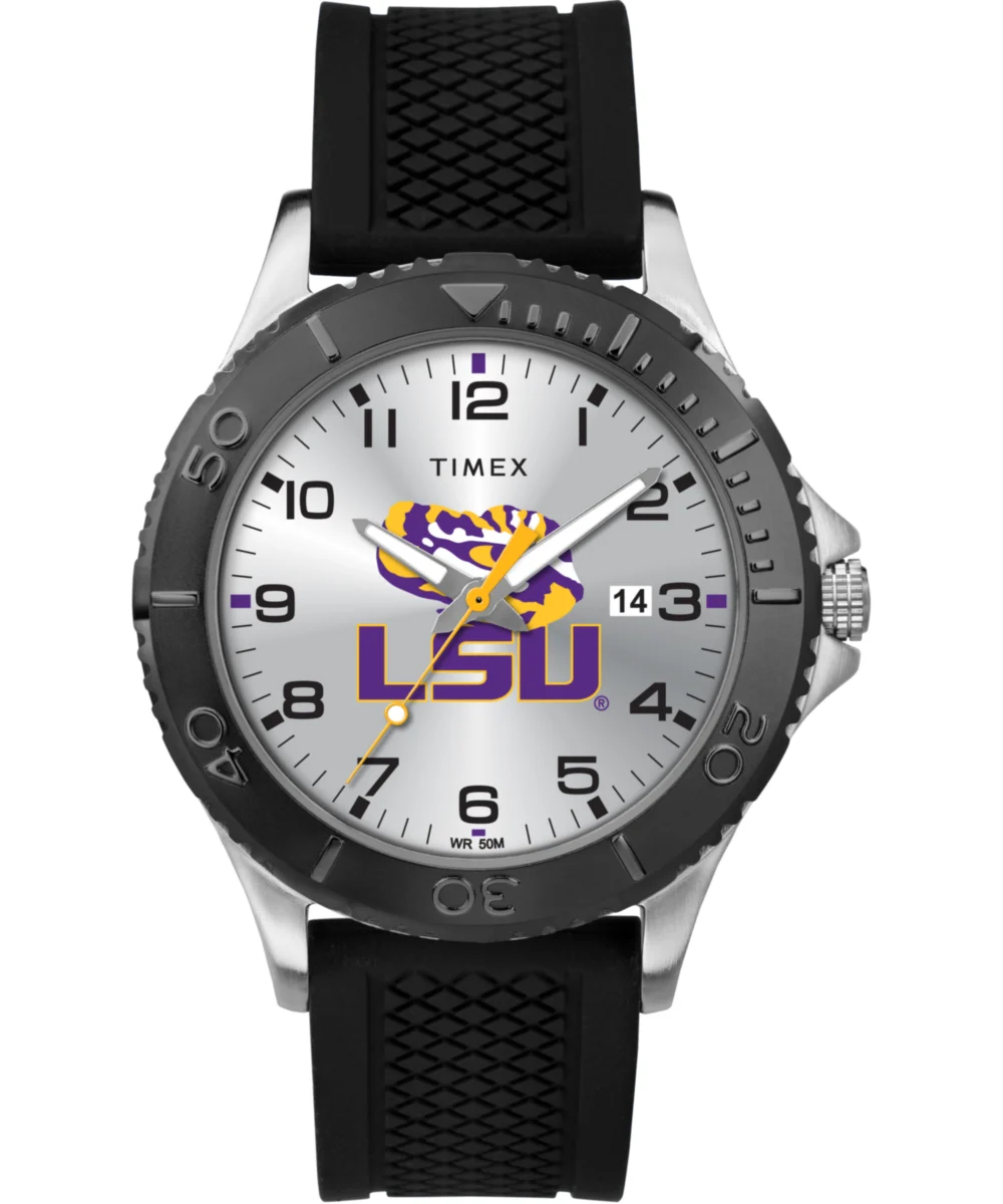 Timex Gamer Black LSU Tigers TWZULSUMD 42 mm kol saati