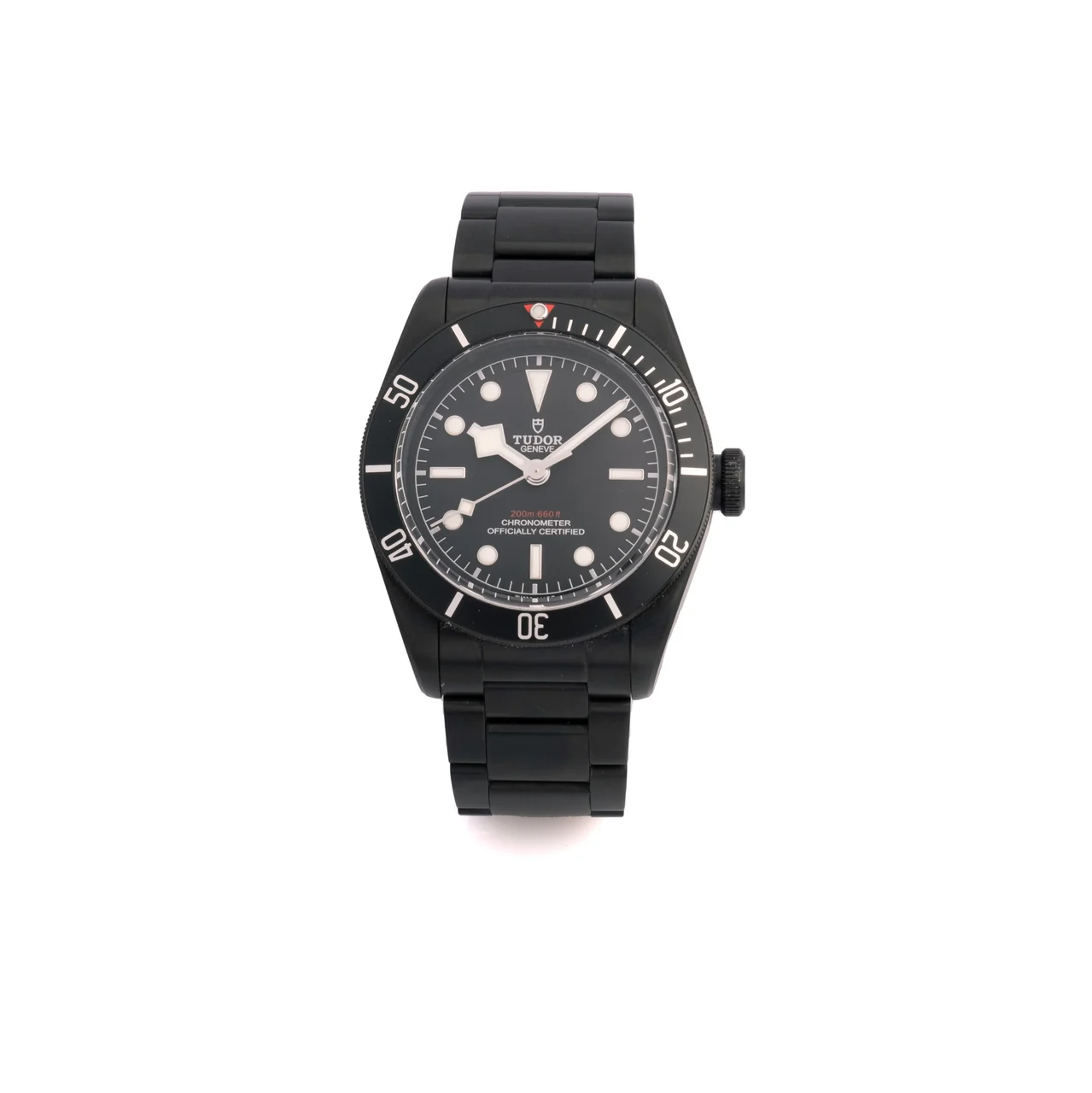 Tudor TUDOR REF. 79230 DK, DIVER’S SELF-WINDING, CENTRE-SECONDS; “HERITAGE BLACK BAY DARK”; BLACK PVD-COATED STAINLESS STEEL 41 mm kol saati