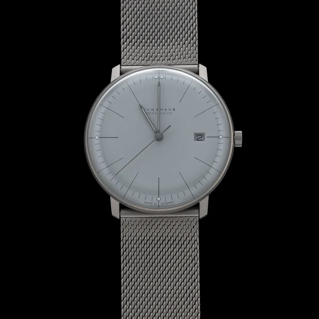 Junghans Max Bill Mega Solar 059/2022.46 210009N35834 kol saati