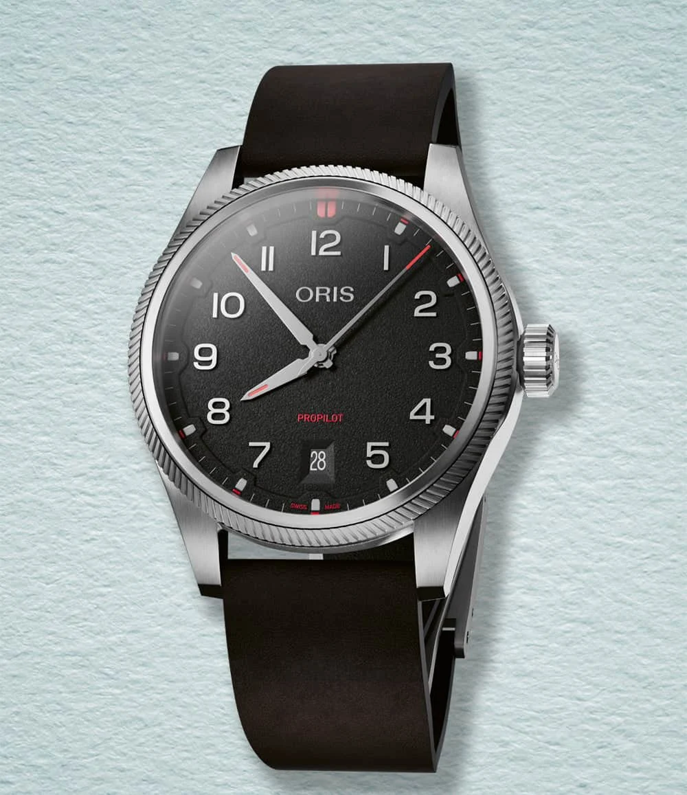 Oris ProPilot 733 7805 4164-07 6 20 14LC 41 mm kol saati