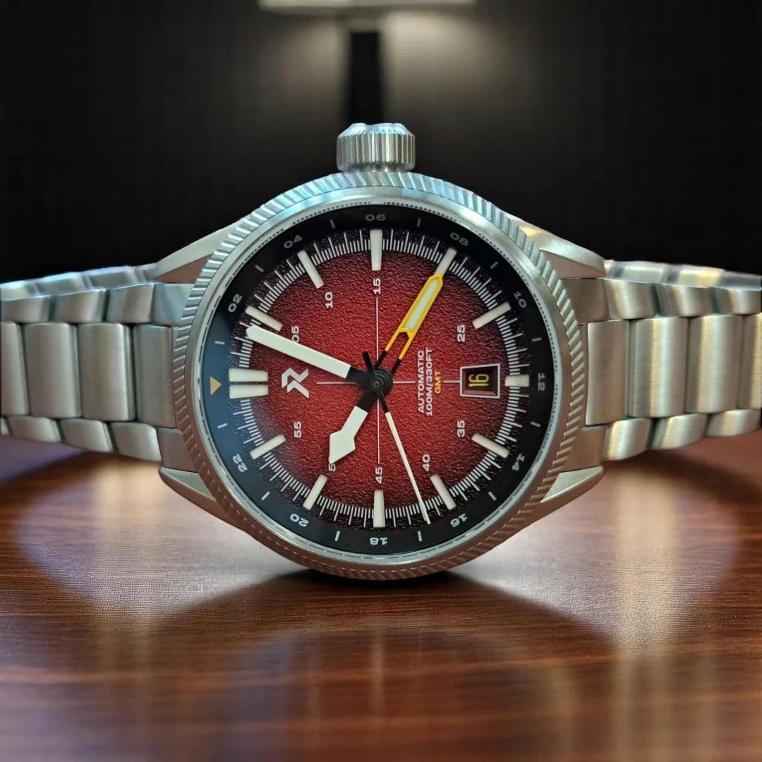 RZE fortitude-gmt-red RZE-FORTITUDE-GMT-RED 41 mm kol saati