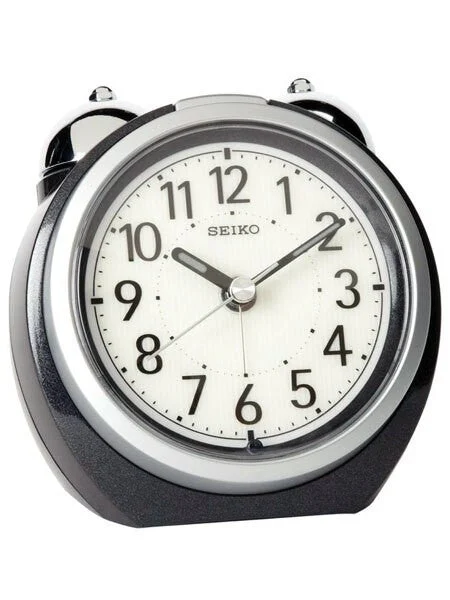 Seiko Alarm Clock with Loud Bell and Quiet-Sweep #QXK118KLH kol saati