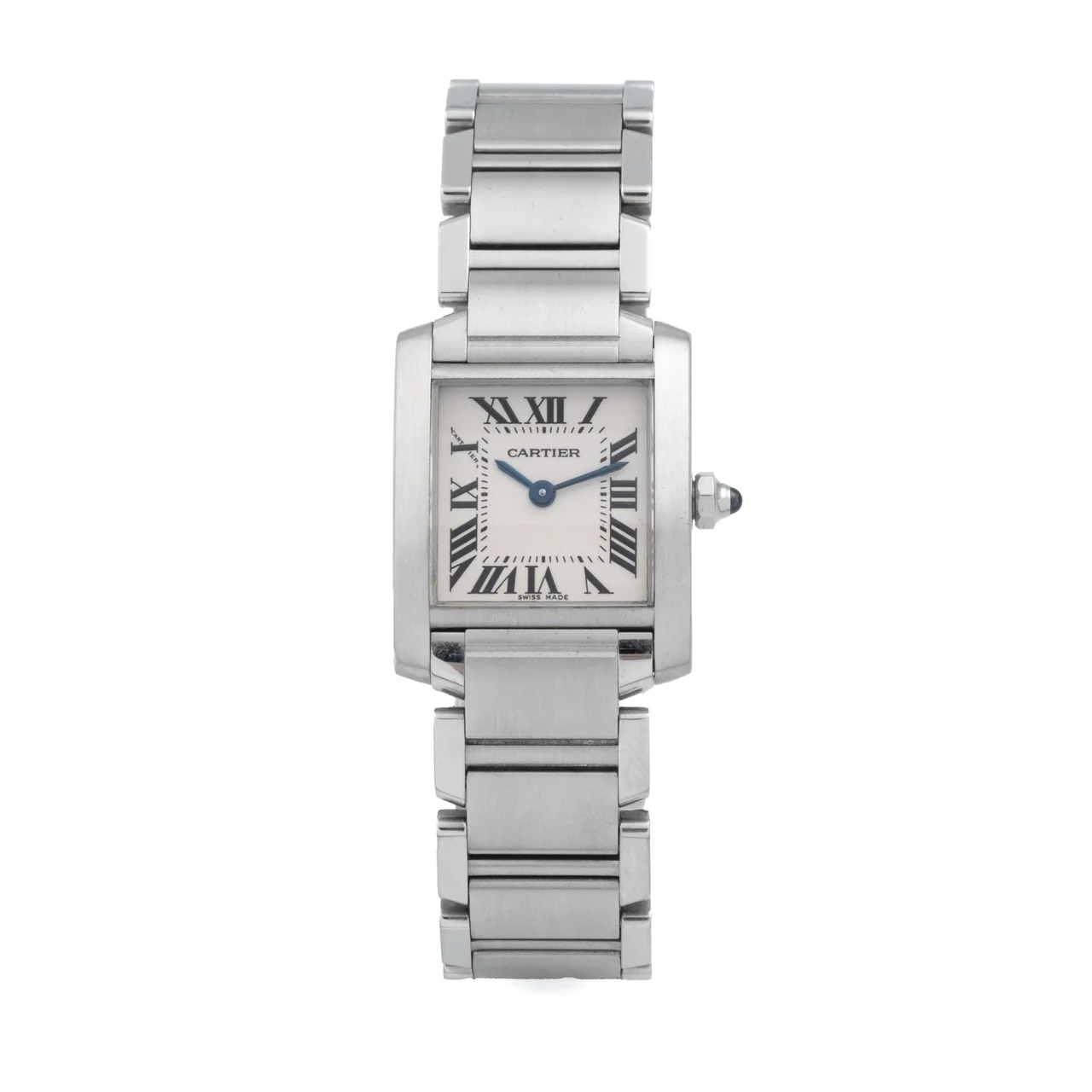 Cartier CARTIER REF. 2384, LADY'S TANK FRANÇAISE, STEEL kol saati