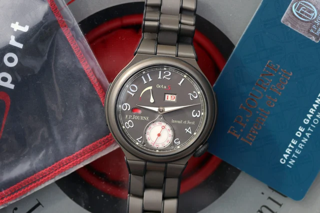 F.P. Journe “Octa S” lineSport ref. ARS Titanium 42mm on Bra kol saati
