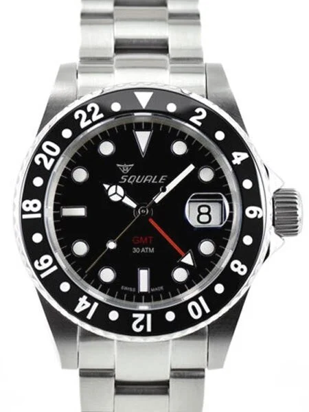 Squale SCRATCH AND DENT - 300 meter GMT Ceramica Swiss Automatic Dive watch with Sapphire
