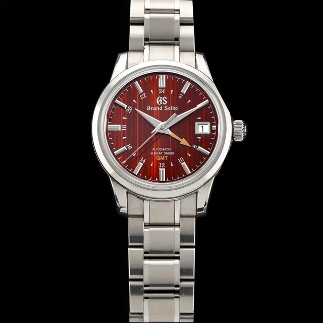 Grand Seiko Hi-Beat 36000 GMT Yuka Momiji 210009N32720 kol saati