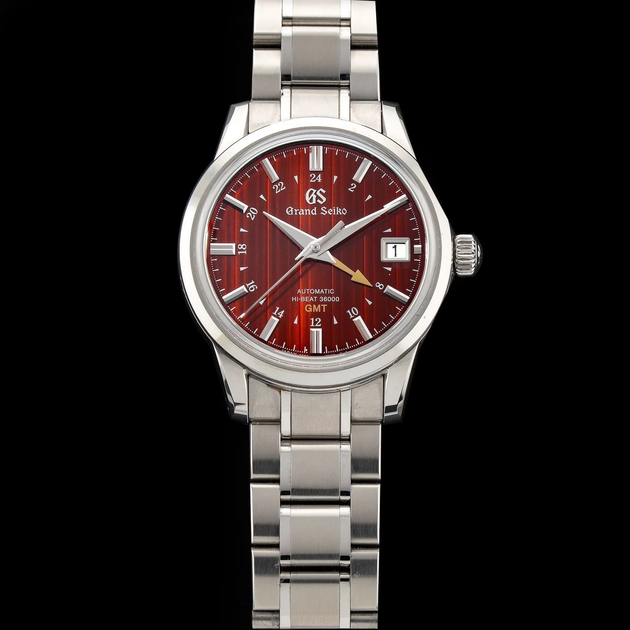 Grand Seiko Hi-Beat 36000 GMT Yuka Momiji 210009N32720 kol saati