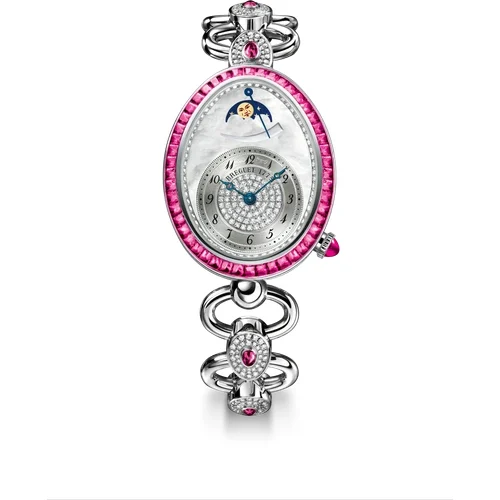 Breguet Reine de Naples Phase de Lune 8909 8909BB/5D/J21 38.5 mm kol saati