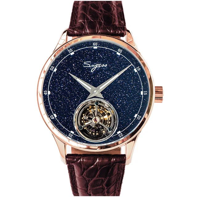 Sugess Tourbillon Master SU8230STRG Rose Gold Case su8230starg kol saati