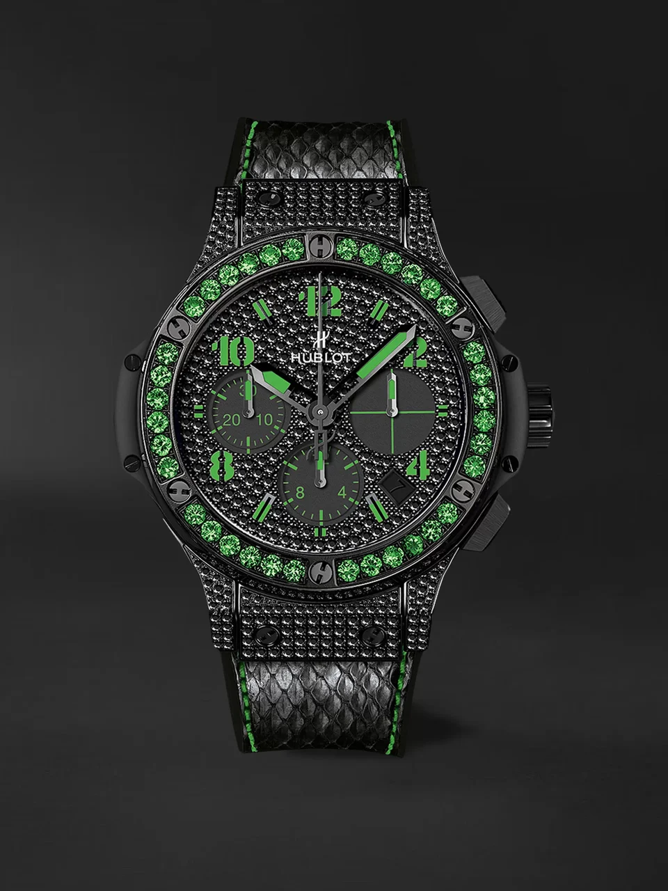 Hublot Big Bang Black Fluo 341.SV.9090.PR.0922 41 mm kol saati