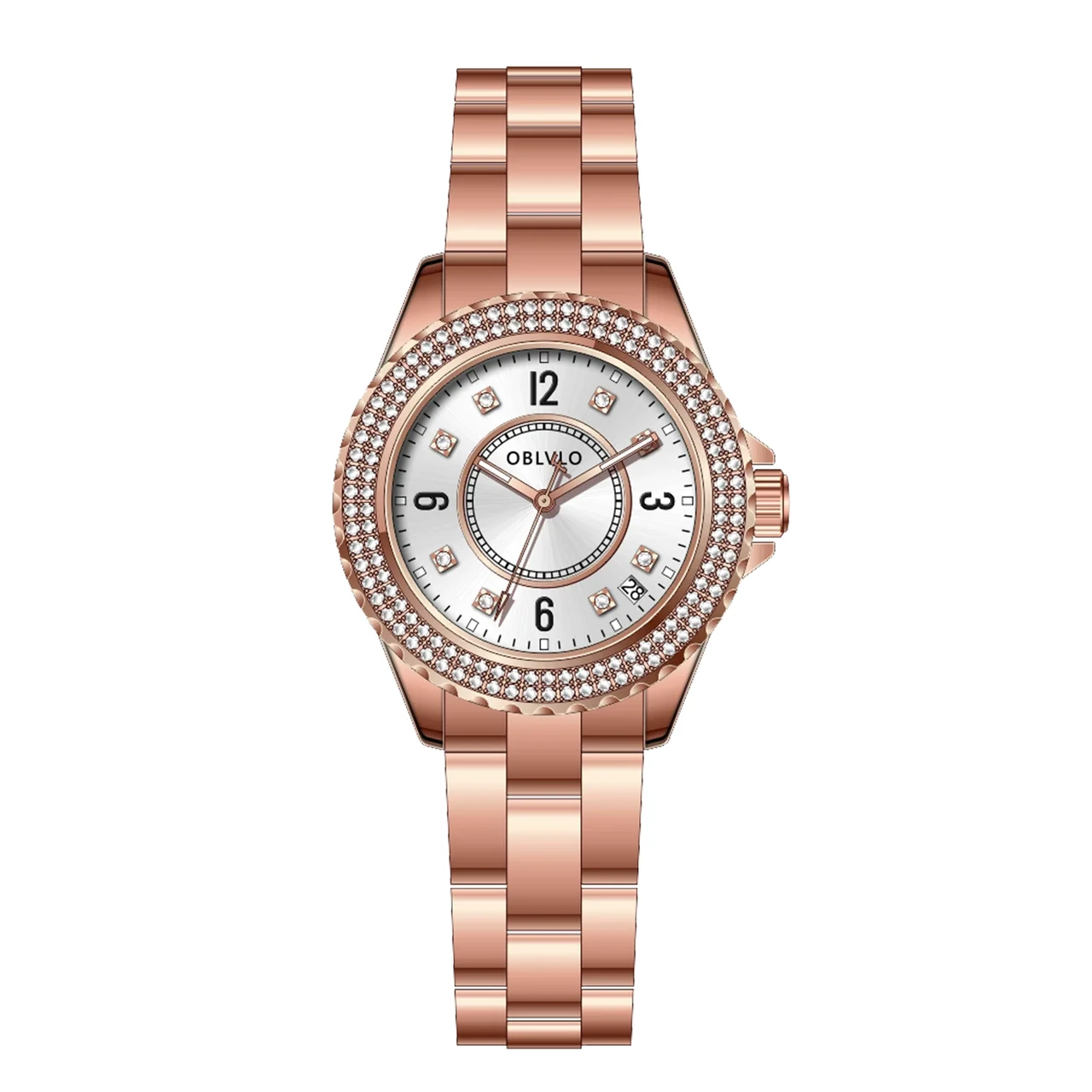 OBLVLO Series JW-S-04 33 mm kol saati