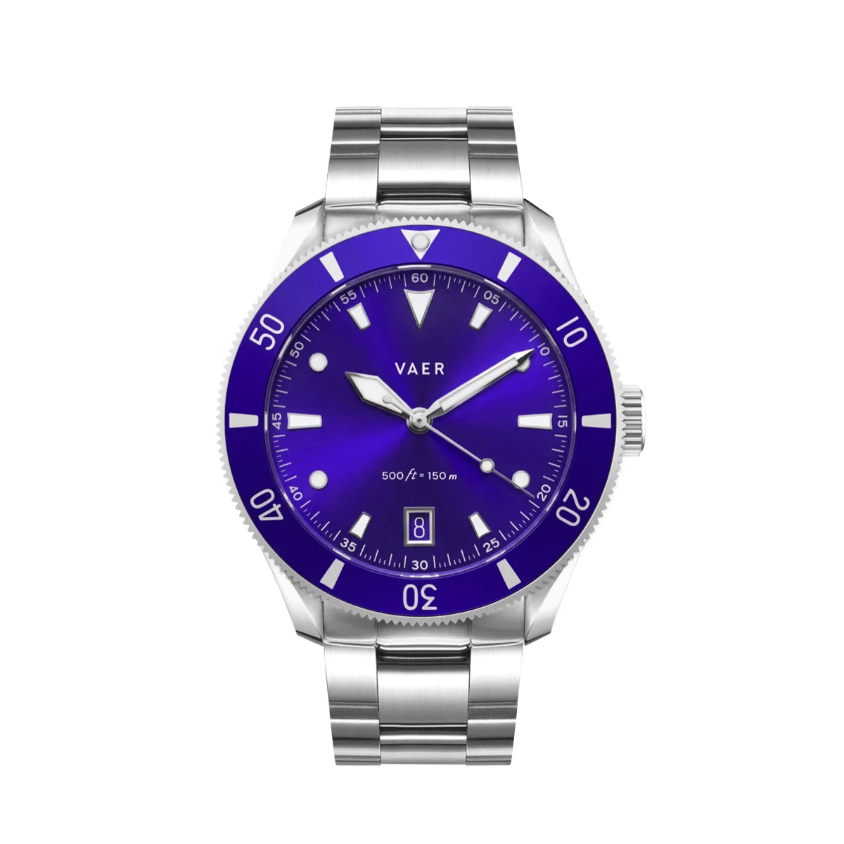 Vaer DS2-MP39-SIL20BLK-NY20KHA 39 mm kol saati