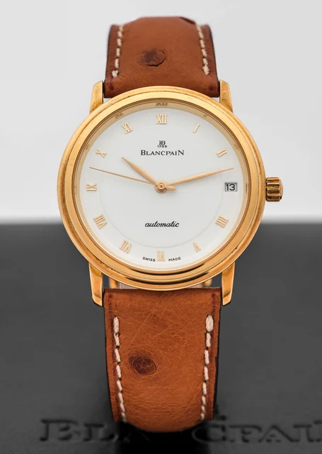 Blancpain Villeret Automatic Yellow Gold 1151 1418 55 kol saati
