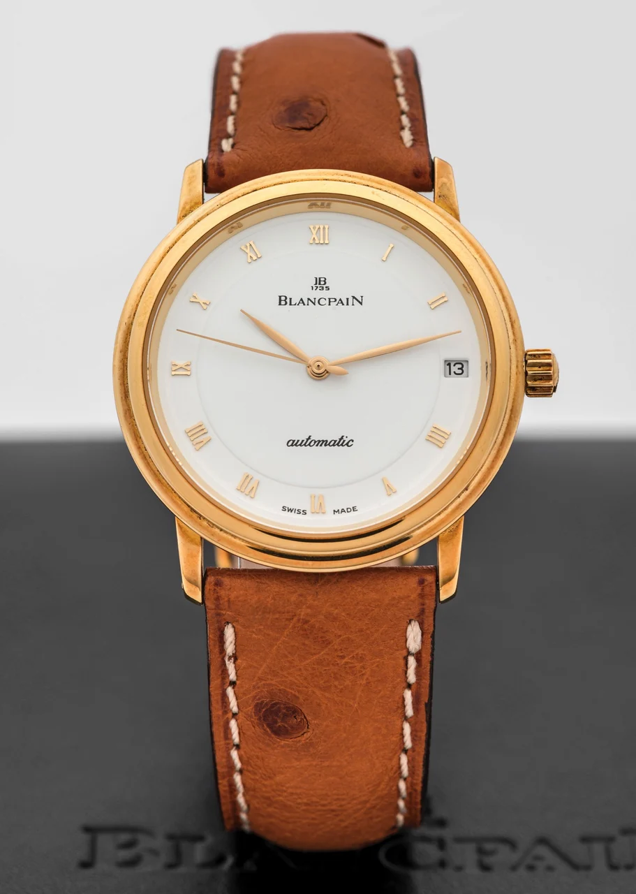 Blancpain Villeret Automatic Yellow Gold 1151 1418 55 kol saati