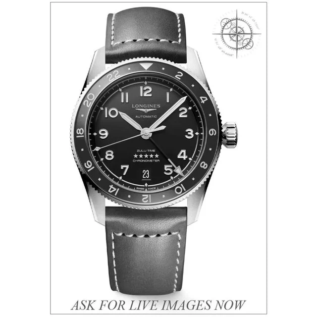 Longines Spirit Zulu Time 39mm 210000079404 kol saati