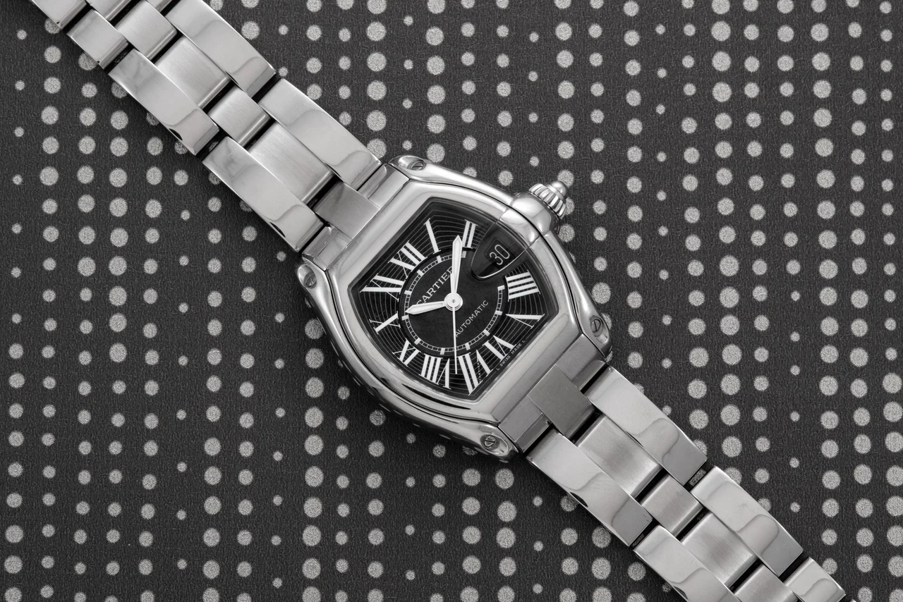 Cartier Roadster 408300091490 36 mm kol saati