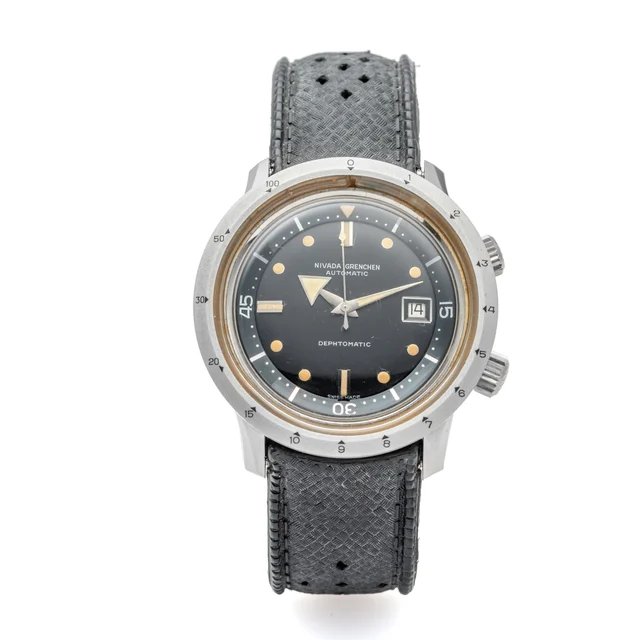Nivada Grenchen NIVADA GRENCHEN, REF. 651, DEPTHOMATIC, STEEL kol saati