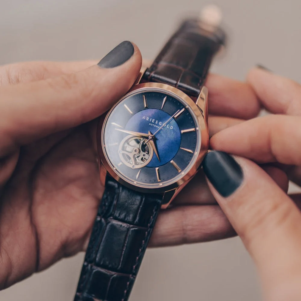 Aries Gold Aries Gold L 9023 RG-BU 37 mm kol saati