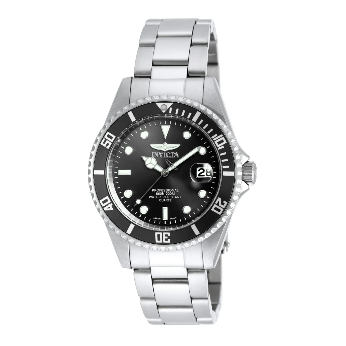 Invicta Pro Diver Coin-Edge Watch - 37.5mm, Steel (8932OB) 37.5 mm kol saati