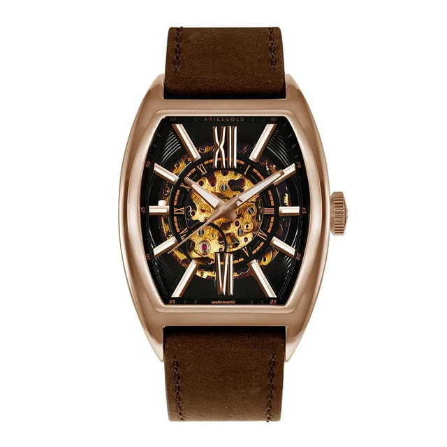 Aries Gold Infinum Cruiser G 9018 RG-BK kol saati