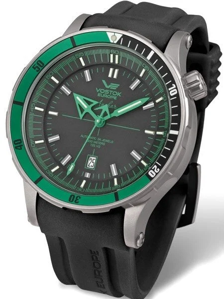Vostok Europe Vostok-Europe Anchar Automatic Dive Watch with Tritium Tube Illumination #5107172 48 mm kol saati