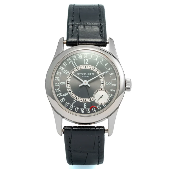 Patek Philippe PATEK PHILIPPE REF. 6006, CALATRAVA, WHITE GOLD kol saati