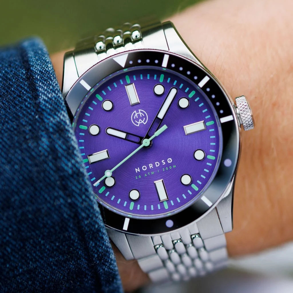 Henry Archer Archer-nordso-cosmic-purple 40 mm kol saati