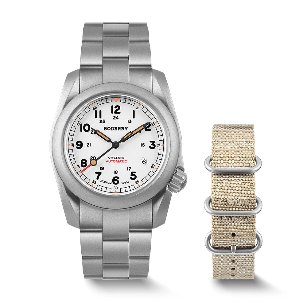 BODERRY Voyager BD-A11T-02B 40 mm kol saati
