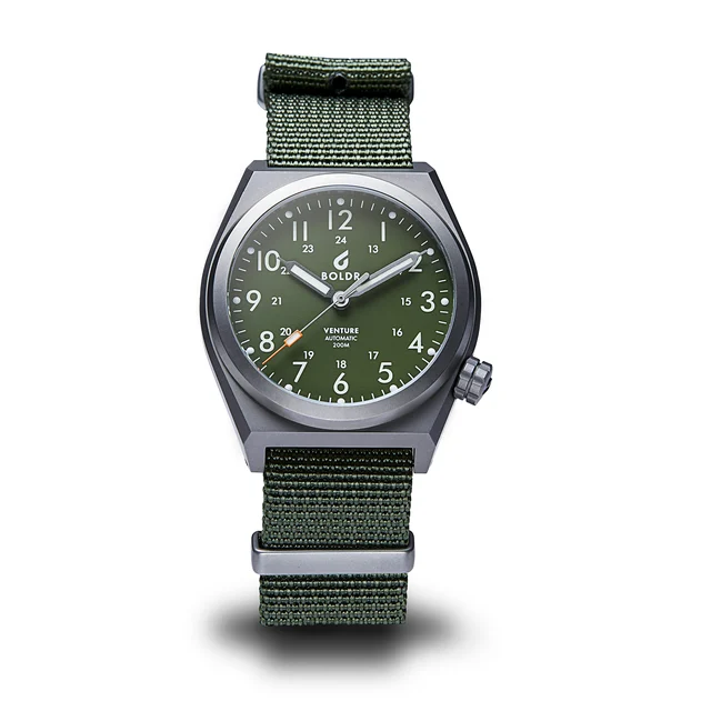 BOLDR Supply Co. Venture Jungle Green 0638455380929 kol saati