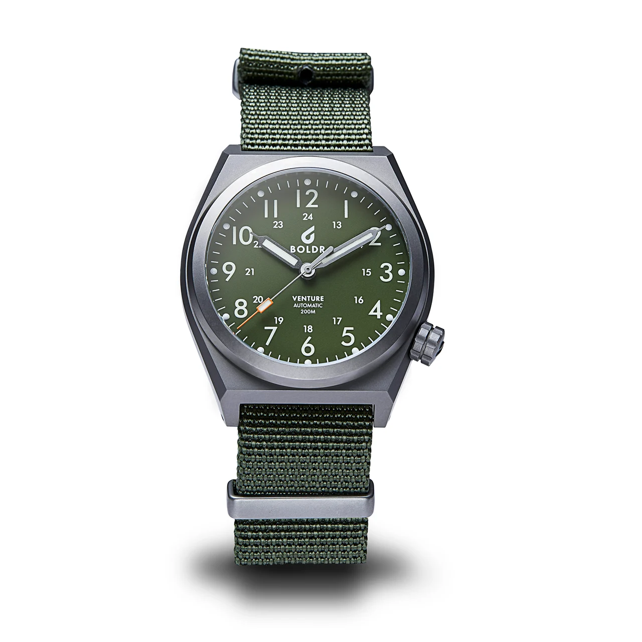 BOLDR Supply Co. Venture Jungle Green 0638455380929 44 mm kol saati
