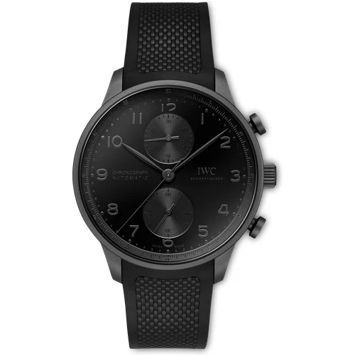 IWC Portugieser Chronograph Ceratanium® IW371631 kol saati