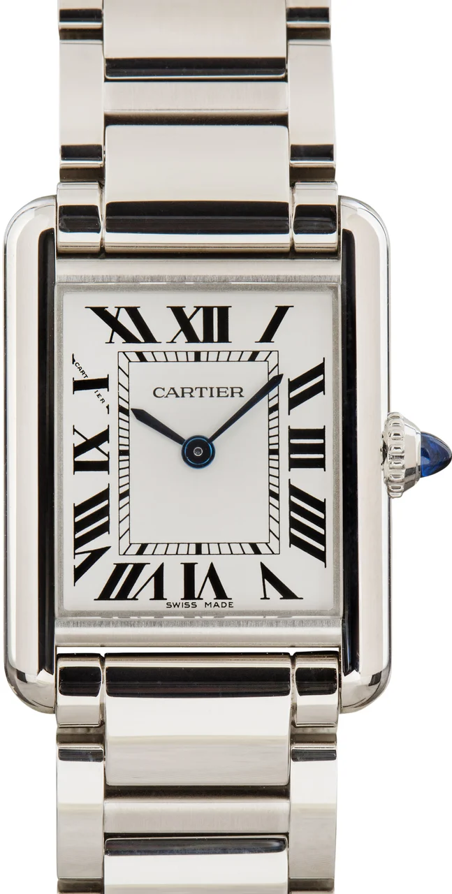 Cartier Tank Must de Stainless Steel WSTA0107 Small Model 22 mm kol saati