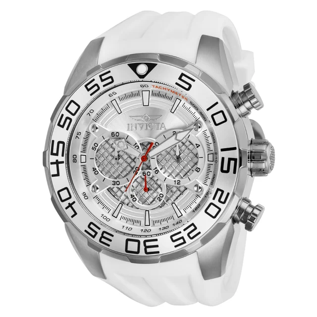 Invicta Speedway SCUBA Typhoon Watch - 50mm. White (26299) kol saati