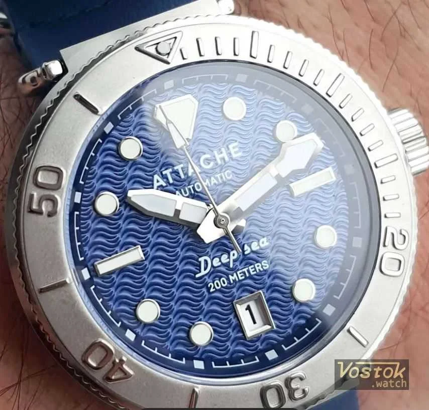 Vostok Deep Sea Blue 44 mm kol saati