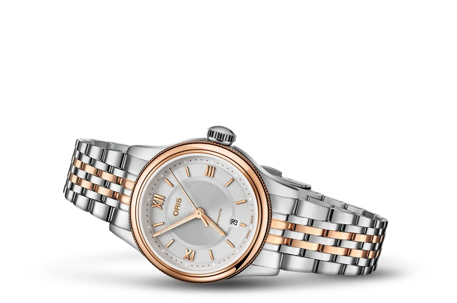 Oris Classic Date 01 561 7718 4371-07 8 14 12 28.5 mm kol saati