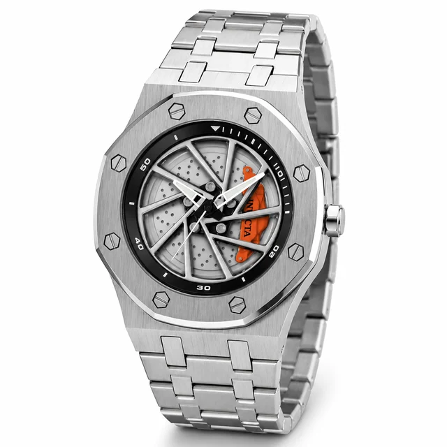 Invicta Speedway Rim Watch - 42mm, Steel (69484) kol saati