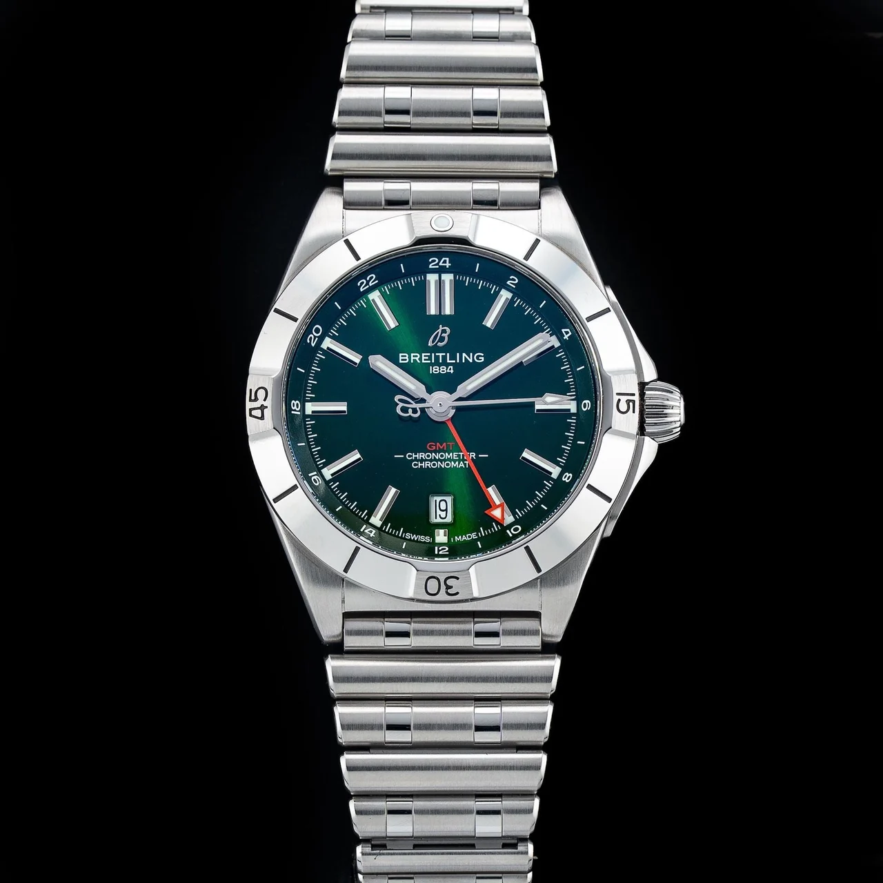 Breitling Chronomat GMT 210009N33316 40 mm kol saati