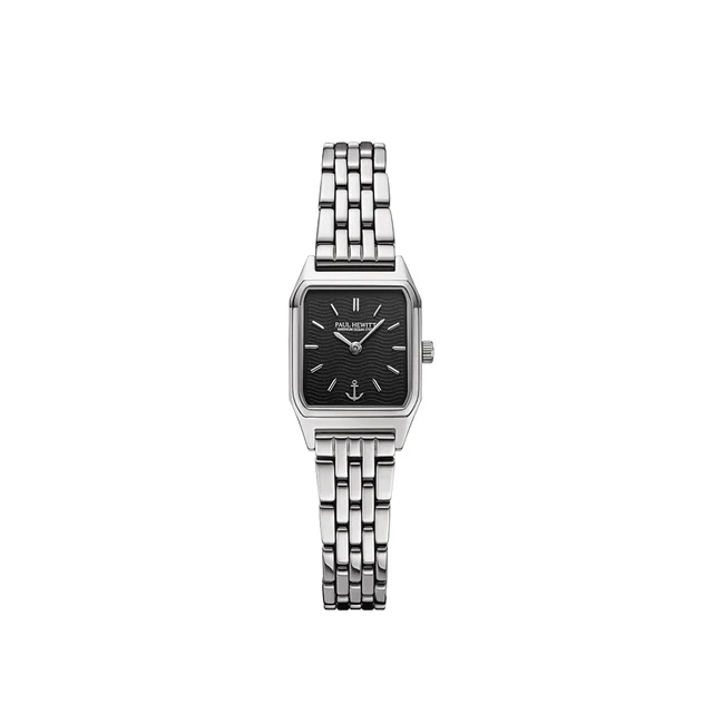 Default Petit Soleil Uhr Silber Schwarz PH-W-0335 kol saati