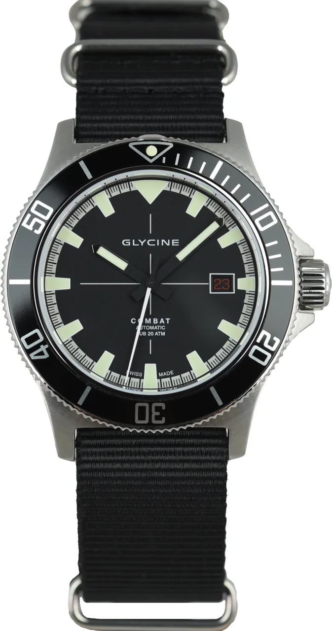 Glycine Combat Sub PRE1898 42 mm kol saati