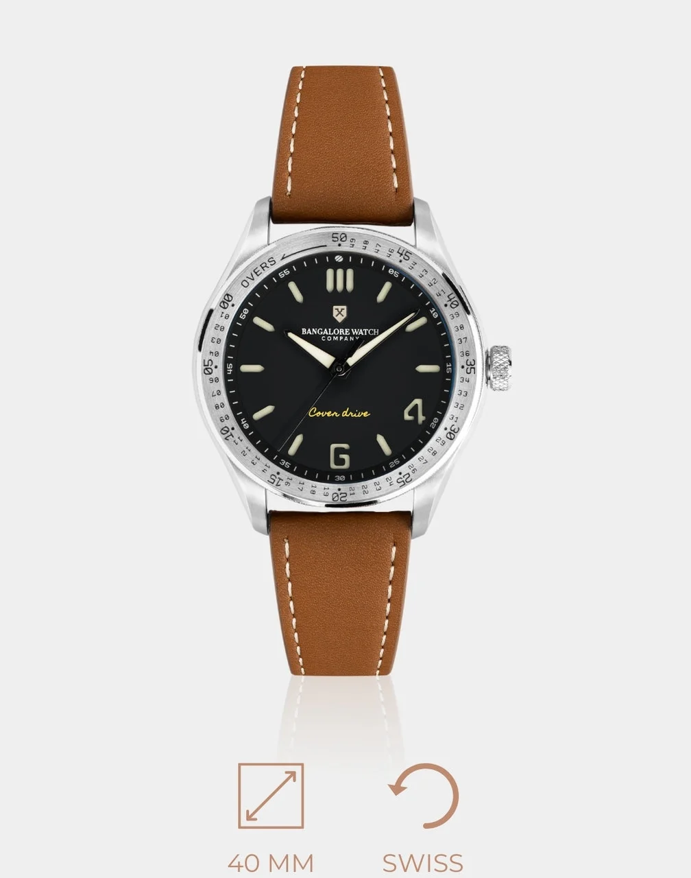 Bangalore Watch Company™ BWC-W-AU-CDR-3 40 mm kol saati