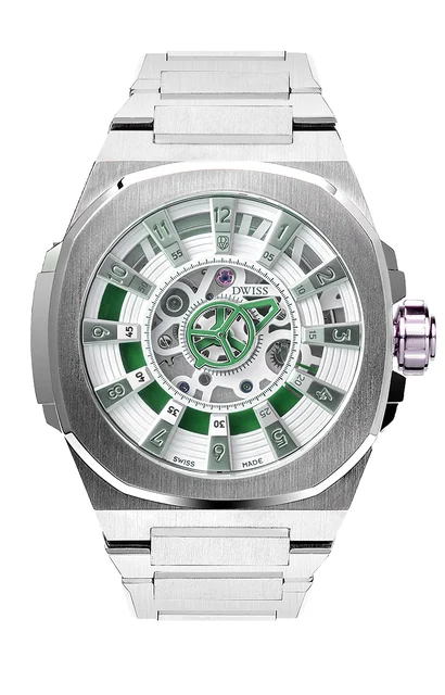 DWISS DWISS M3S M3S-green-bracelet kol saati